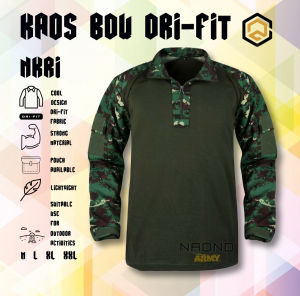 Kaos BDU Drifit Tactical Jersey Dryfit Kombinasi Loreng Termurah