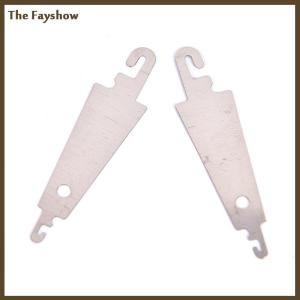 [The Fayshow] 10pcs Steel Hook needle threader help for hand sew Ribbon embroidery cross tool