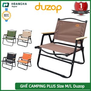Ghế Camping Plus Size M/ L Duzop – Ghế Gấp Dã Ngoại Siêu Bền Ghế Cắm Trại Ngoài Trời Tiện Lợi