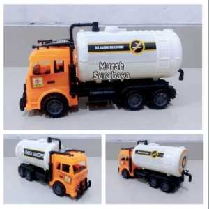 Truck Tangki Miniatur  Tanpa Baterai Di Dorong Manual SIM 905 | Mainan Anak Mobil Tangki Oli Cocok Untuk Anak Cowok Maupun Kado | Mainan Anak Murah Terbaru dan Berkualitas Edukasi Kendaraan Kontruksi Truk Tangki Ukuran Sedang