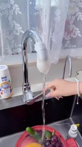50/100Pcs Faucet Filter Cotton T-strap Faucet Filter Anti-splash Thickened Tap Water Filter Bag
