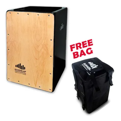 ECHOSLAP (Thailand) Supersnare CAJON Drum Box Murah Original Set | FREE BAG Accessories Original | Quality Percussion Instrument