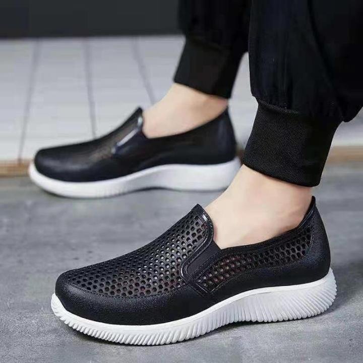 Rubber Shoes Rainy Casual Shoes Fashion Rain Boots Men Waterproof