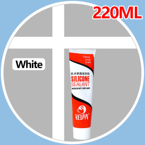 220ml Silicone Sealant Glue with Strong Adhesive Tile grout Adhesive Sealant Edge Sealing for Wall Sink Window Gaps