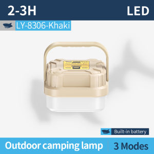 SMILING SHARK LY8306 LED Camping Light 3Mode White Light Camping Lamp Type-c Rechargeable Suspensibility Waterproof Outdoor Camping Lighting