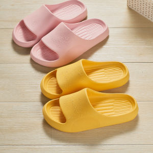 Big Size 36-51 Men Slides Women Soft EVA Thick Sole Summer Beach Sandals Couples Slippers Home Non Slip Bathroom Shoe