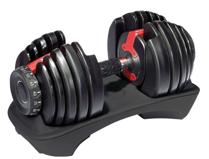 Dumbbell Bowflex SelectTech 50-pound fitness equipment for men