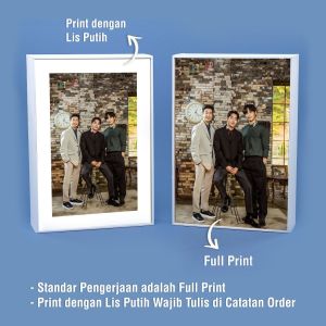 Bingkai Foto Ukuran 10R ( 20cm x 25cm ) + SUDAH PLUS FOTO