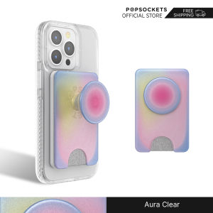 PopSockets PopWallet+ for MagSafe | Ví Tiền Gắn Điện Thoại Tiện Dụng Và Dễ Thương Sành Điệu Cho Nam Nữ | Chân Đế Giá Đỡ MagSafe Cho Điện Thoại