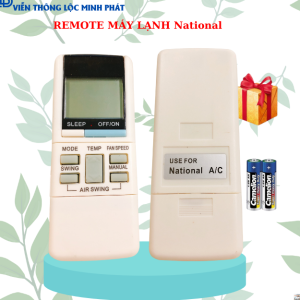 Remote Máy Lạnh National Điều Khiển Máy Lạnh National  A75C248 - Tặng Kèm Pin