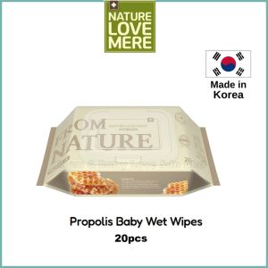 Nature Love Mere Baby Wet Wipes Premium Mung Bean/ From Nature Propolis Wet Tissue Tisu Basah Bayi