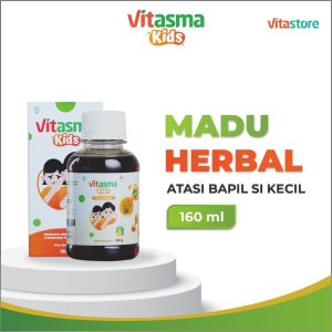 VITASMA - Madu Herbal Atasi Masalah Pernafasan Asma Batuk Menahun TBC Paru Paru Sesak Nafas Flek Radang Tenggorokan Obat Batuk Kering Berdahak Ampuh