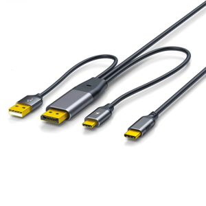 Dp để USB C 4K @ 60Hz Cáp Video cảm ứng enableds Tương thích cho nreal xreal L màn hình di động VR Tai nghe Console