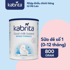 (HSD 2026) Sữa Dê Kabrita Hà Lan Số 123 - Sữa Bột Công Thức 800g