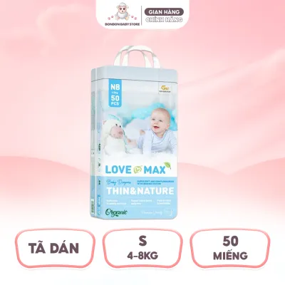 [1 BỊCH CÓ QUÀ] Tã Bỉm Dán Quần Love Max Mỏng Nhẹ Mềm Mại