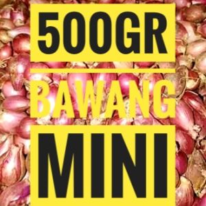 Bawang Merah SUPER 1Kg Ukuran CAMPUR (kecil sedang besar)