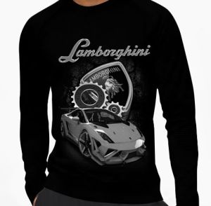 LAMBO GEAR | Kaos Lengan Panjang Pria & Wanita | Distro | Sablon | Murah | Produk Lokal | CIAO.ID