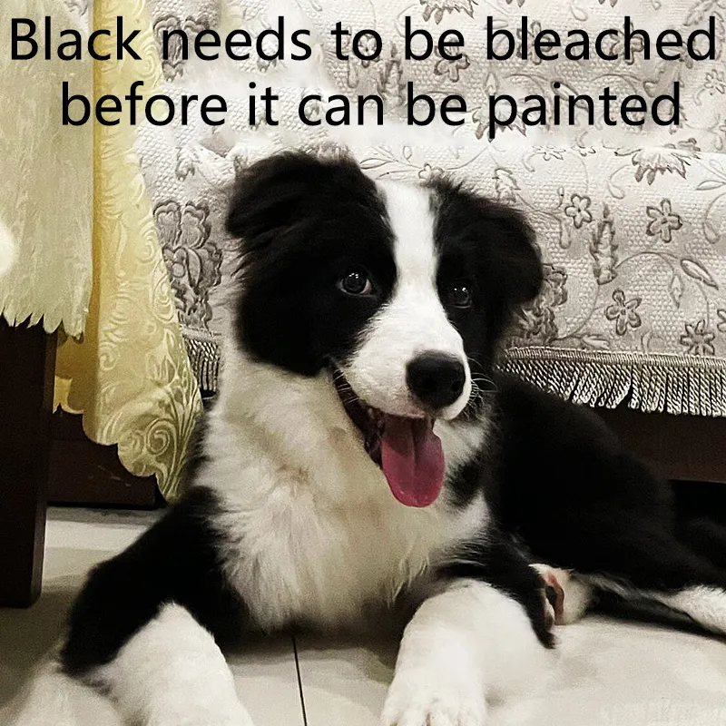 Dog Hair Dye Stain Cream Pet Hair Coloring Set Hair Dyestuffs