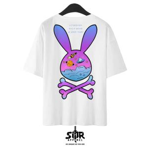 SMR APPAREL - Kaos Oversize Rabbit Cotton Combed 24s Pria & Wanita