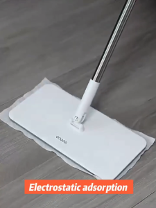 Disposable Electrostatic Dust Mop Flat Mop for Cleaning Dust Fiber Hair Oversize Mophead Dust Mop