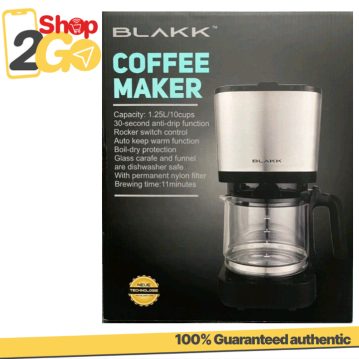 Blakk Coffee Maker 1.25L | Lazada Philippines