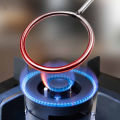 Bottle iron ring wine flask stainless steel iron vase double-head iron ring wine bottle into vase universal type iron ring cutting artifact bottle ironing tool. 