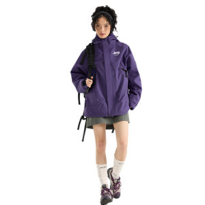 JEEP SPIRIT autumn and winter two-piece mens waterproof jacket mountaineering suit hiking camping mens and womens windproof jacket