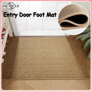 JACIRCLE Floor Rug Non-slip Washable Absorbent Kitchen Rug Wear-resistant Corridor Carpet Home Door Floor Mats