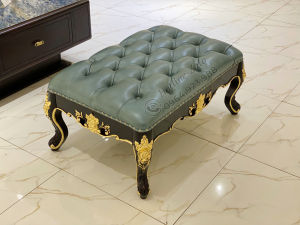 GHẾ ĐÔN SOFA TÂN CỔ ĐIỂN DÁT VÀNG GỖ TỰ NHIÊN G901-DV
