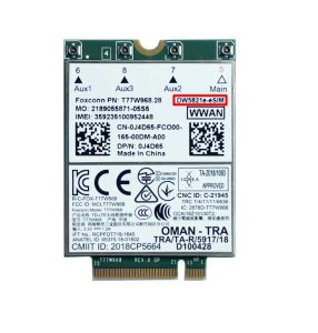 Card WWAN 4G Dell DW5821e - Card LTE WWAN DW5821e cho Laptop Dell Latitude 5420/5424/7424