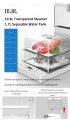 【Original MTOY】JAPAN Electric Food Steamer 11L Large Capacity 3-layer Household Cooker Keep Nutrition 220V 3 Pin plug. 