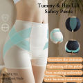 Women's Slim Body Shaper Panties Hip Lift Shaper Panties High Waist Seamless Cotton Panties Women's Breathable Tummy Shaper Panties Slim Body Hip Lift Shaper Panties Women's Tummy Lift Cotton Body Shaper Safety Pants. 