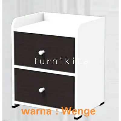 MEJA NAKAS BED SIDE TABLE LEMARI SERBAGUNA 104 [PARCIL]