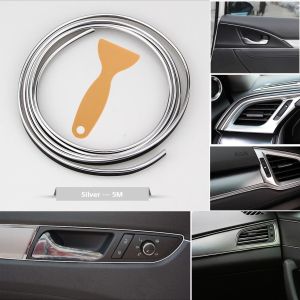 Strip (5 Meter) Panel Dashboard Interor Mobil | List Lis Door Panel Car Trim