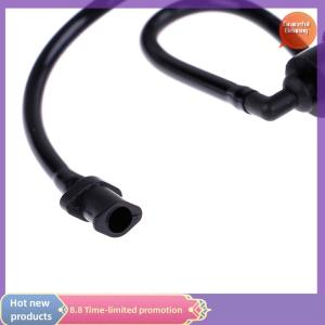 Graceful Black replacement acoustic air tube earplug for radio earpiece headset