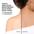 Grace and Glow Brightening Solution + English Pear and Freesia Anti Acne Solution Body Wash. 