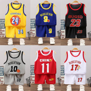 ชุดกีฬาเด็ก SPORT&ชุดบาสเด็ก น่ารักมากใส่สบาย 6 สี QY05