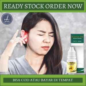 Obat Tetes Telinga Berair Obat Telinga Congek Bernanah Dan Bau Obat Telinga Keluar Cairan Radang Telinga Gatal Telinga Obat Telinga Berdengung Berdenging Obat Gendang Telinga Robek Bolong Pecah Bernanah Obat Gangguan Telinga Dengan Propolis SM