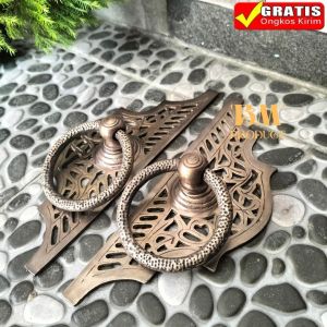 Handle Pintu Kuningan Handle Gebyok 059 Gagang Pintu Rumah Antik Tarikan Pintu