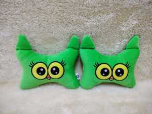 DREAMTOYS96 Bantal Mobil Bordir Karakter Isi 2 Pcs