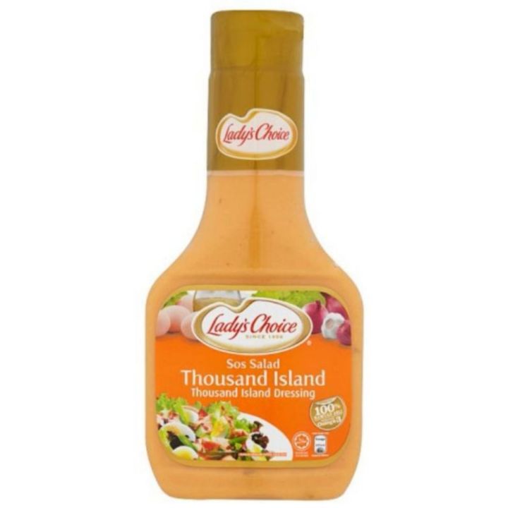 Ladys Choice Sos Salad Thousand Island Dressing Mayonnaise (250ML) Tomato  Flavor Mayonnaise Dressing 250Ml Economy Delivery Option Set Warranty Salad  Dressing - Lazada | Lazada