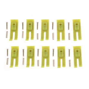 [Energetic] 10ชิ้นเครื่องกด MT-18แบบเท้าล็อคสติตจักรเย็บผ้าแผ่นกดฐานป้องกันการสึกหรอพิเศษ