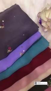 Tudung Bawal Airis Premium Sulam Bidang 45