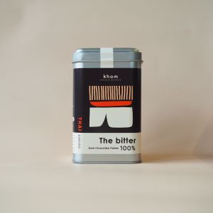 Thais Crafted Chocolate 180g (Khom Chocolatier House) - The bitter (Callets) (No preservatives / emulsifiers) - Pre-order Available to Maximise Shelf Life