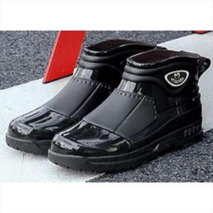 Sepatu Boot Pria Karet Pendek Motif Garis Mokaya Anti Slip Super Kece Trendy Size 40-44 (845)