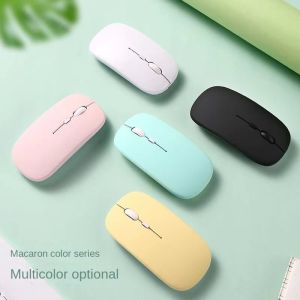 Chuột Không Dây Bluetooth Macaron Chuột Wireless Cho Laptop Máy Tính Bảng Điện Thoại...