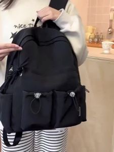 Korean Bagpack for Woman Casual Travel Bag Cute Fashion School Backpack Large Capacity Student Bag