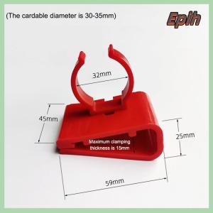 [Epih] Aquarium LED Light Holder Water Pipe Hose Mount Bracket Fixed Clip Fish Tank Hose Clamp Submersible Fish Tank Accessories