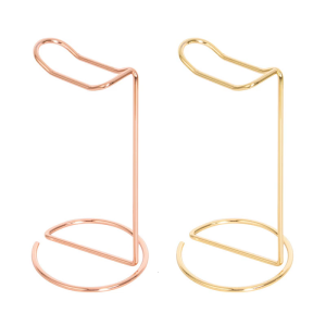 Modern Metal Earphone Stand Holder for Attractive Work spaces in Home or Office Decoration Desk Headsets Display Rack