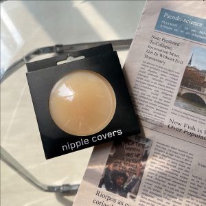 แผ่นติดหน้าอกสำหรับผู้หญิง1คู่ใช้ซ้ำได้แผ่นปิดหน้าอกสติกเกอร์ติดเองมองไม่เห็นสำหรับซิลิโคนหัวนม